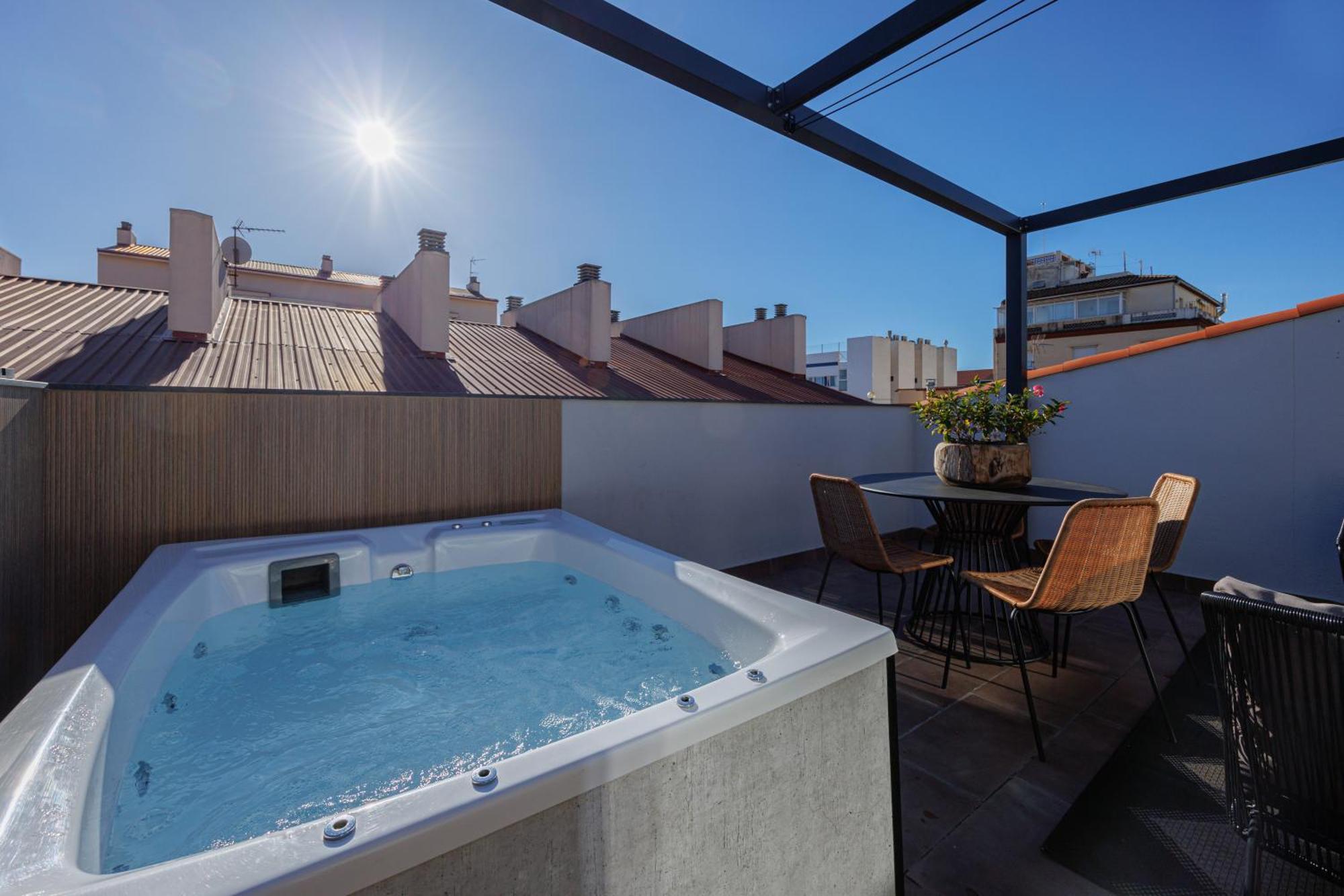 Atico Duplex Playa Area Barcelona Con Spa Exterior 몬트가트 외부 사진